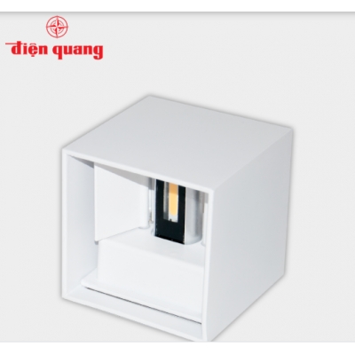 Bộ đèn led hắt tường Điện Quang ĐQ LEDWL05 06727 (6W, Warmwhite)