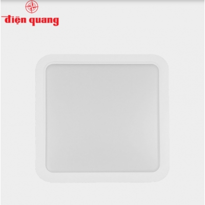 Bộ đèn LED ốp trần Điện Quang ĐQ LEDCL20 09765 (9W, daylight, 180x180, chụp nhựa mờ, IP44)