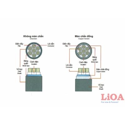 Cáp điều khiển Lioa