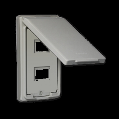 Mặt 2 thiết bị - Có nắp che mưa WEG7902