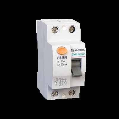 Cầu dao chống dòng rò 2P 63A Sino VLL45N/2063/030