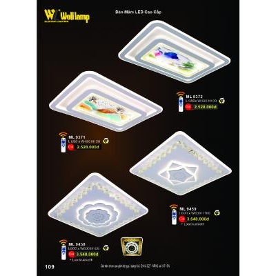 Đèn Mâm Led Hiện Đại Cao Cấp ML 9371-72 - 9458-59