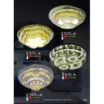 Đèn Mâm Led Hiện Đại Cao Cấp ML 8152-54 - 7481 - 9248