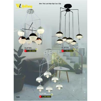 Đèn Thả Led Hiện Đại Cao Cấp TL 8777-8778-8779