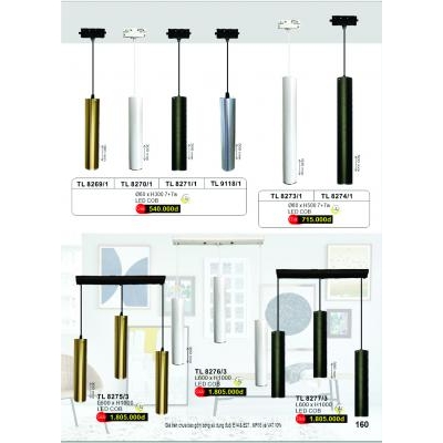 Đèn Thả Led Hiện Đại Cao Cấp TL 8269-8270-8271-8275-8276-8277