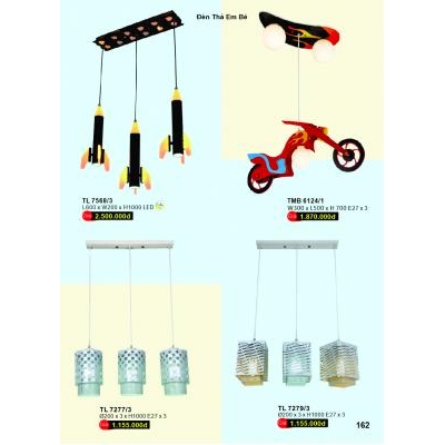 Đèn Thả Led Hiện Đại Cao Cấp TL 7568-6124-7277-7279