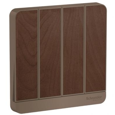 Bộ 4 Công Tắc 1 Chiều E8334L1LED WD G19